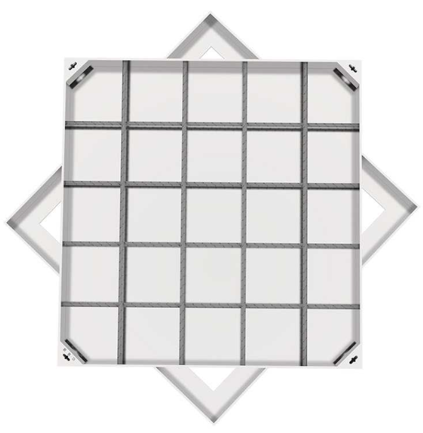 北海不锈钢方井展示