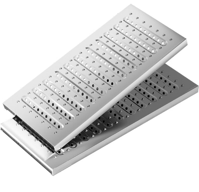 北海不锈钢沟盖板展示